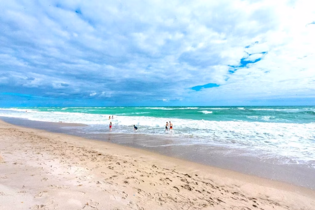 prinstine beach